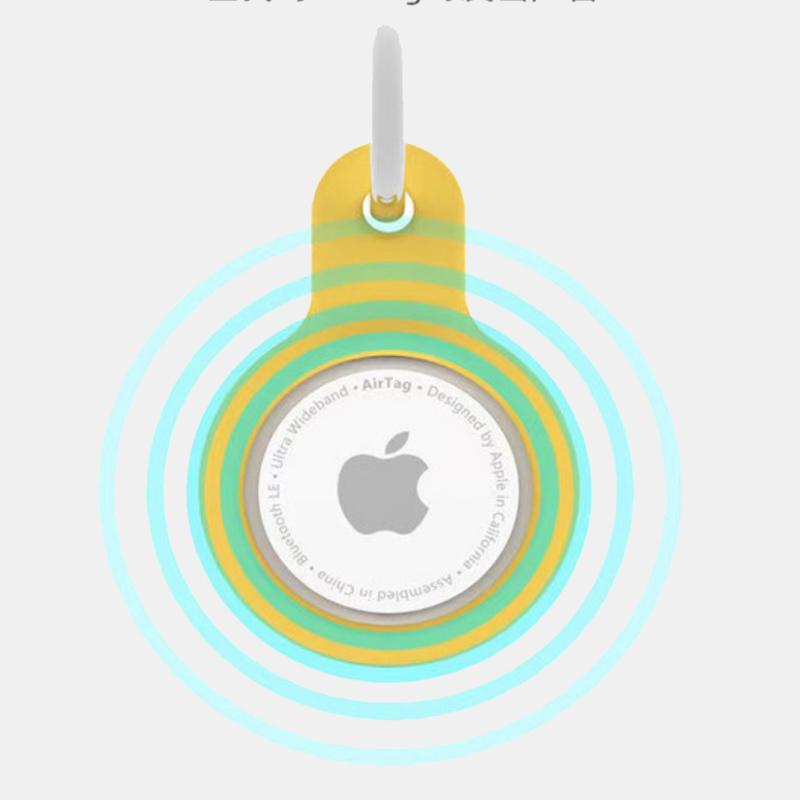 מחזיק סיליקון ל-AirTag Apple™ Gen 5 לאיתור קל של המזוודה